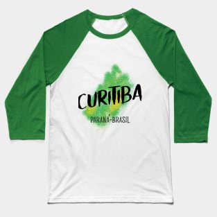 Curitiba- Parana-Brasil Baseball T-Shirt